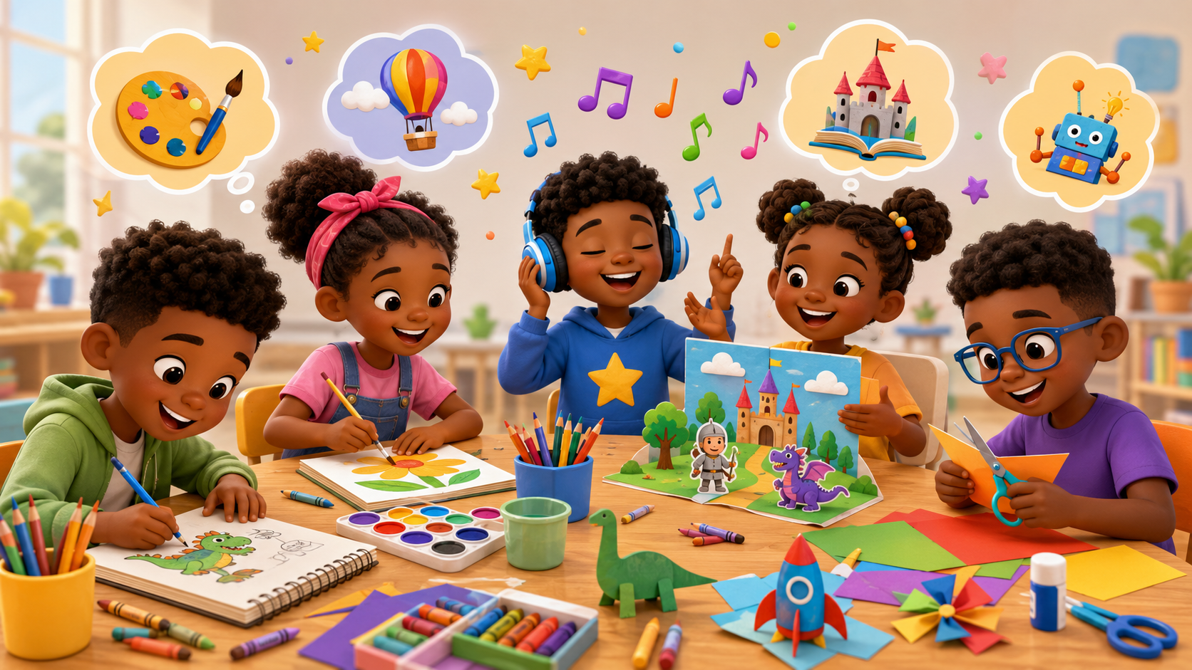 Music and creativity activities for children